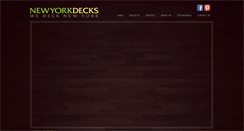 Desktop Screenshot of newyorkdecks.com